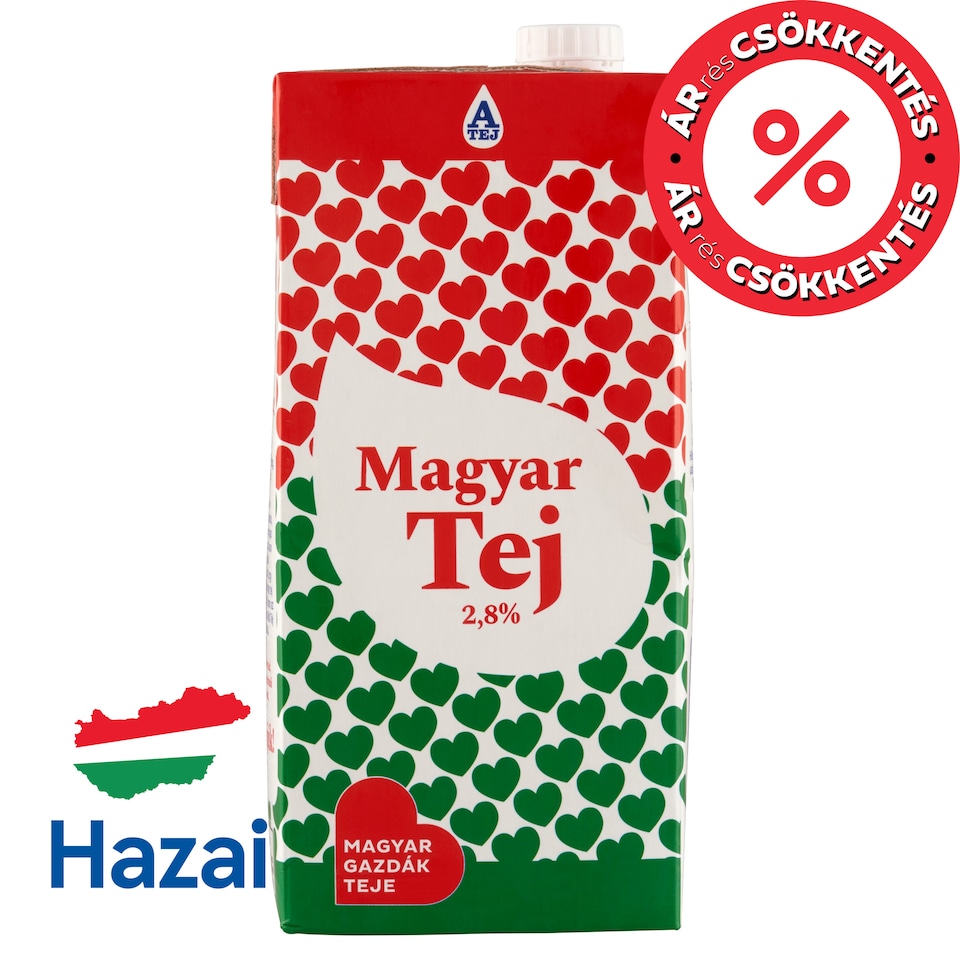 image 1 of Magyar Tej UHT Milk 2,8% 1 l