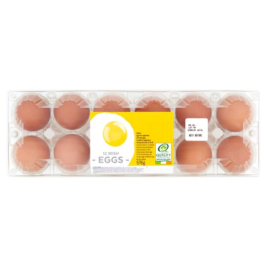 Tesco Mixed Irish Egg 12 Pack Tesco Groceries