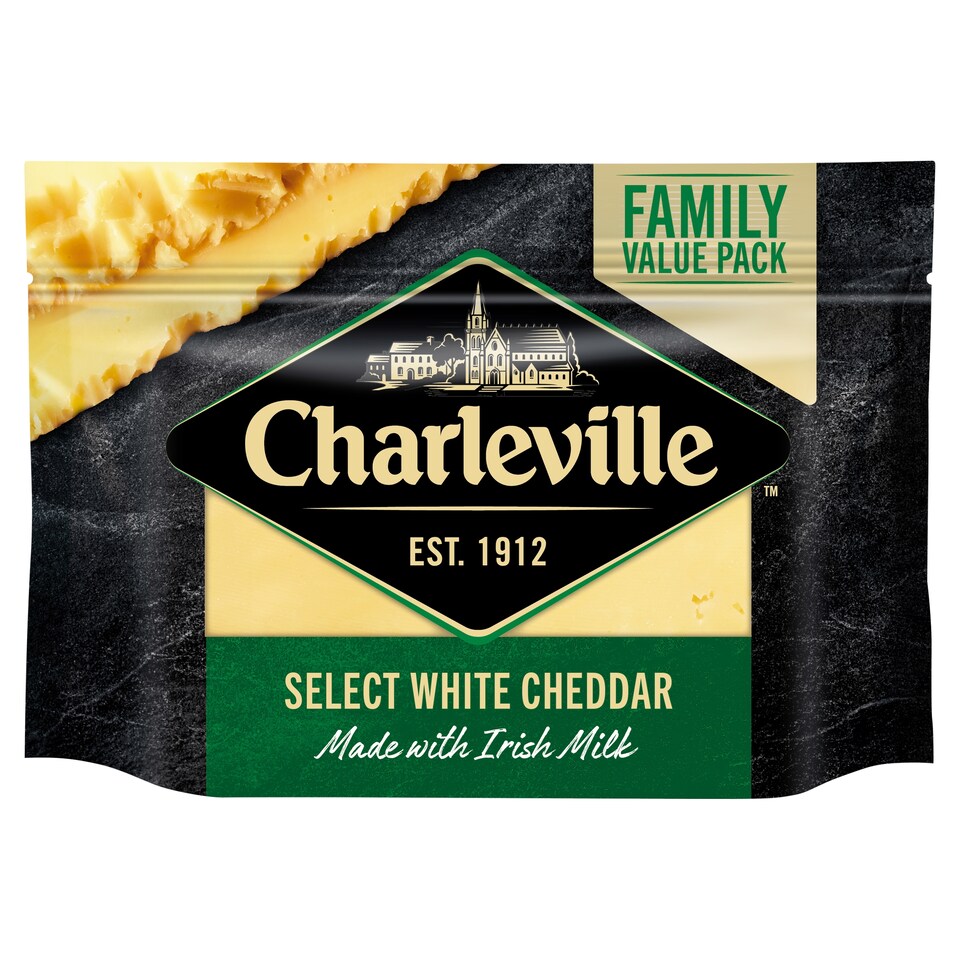 Charlevlle White Select Cheese Block 340G