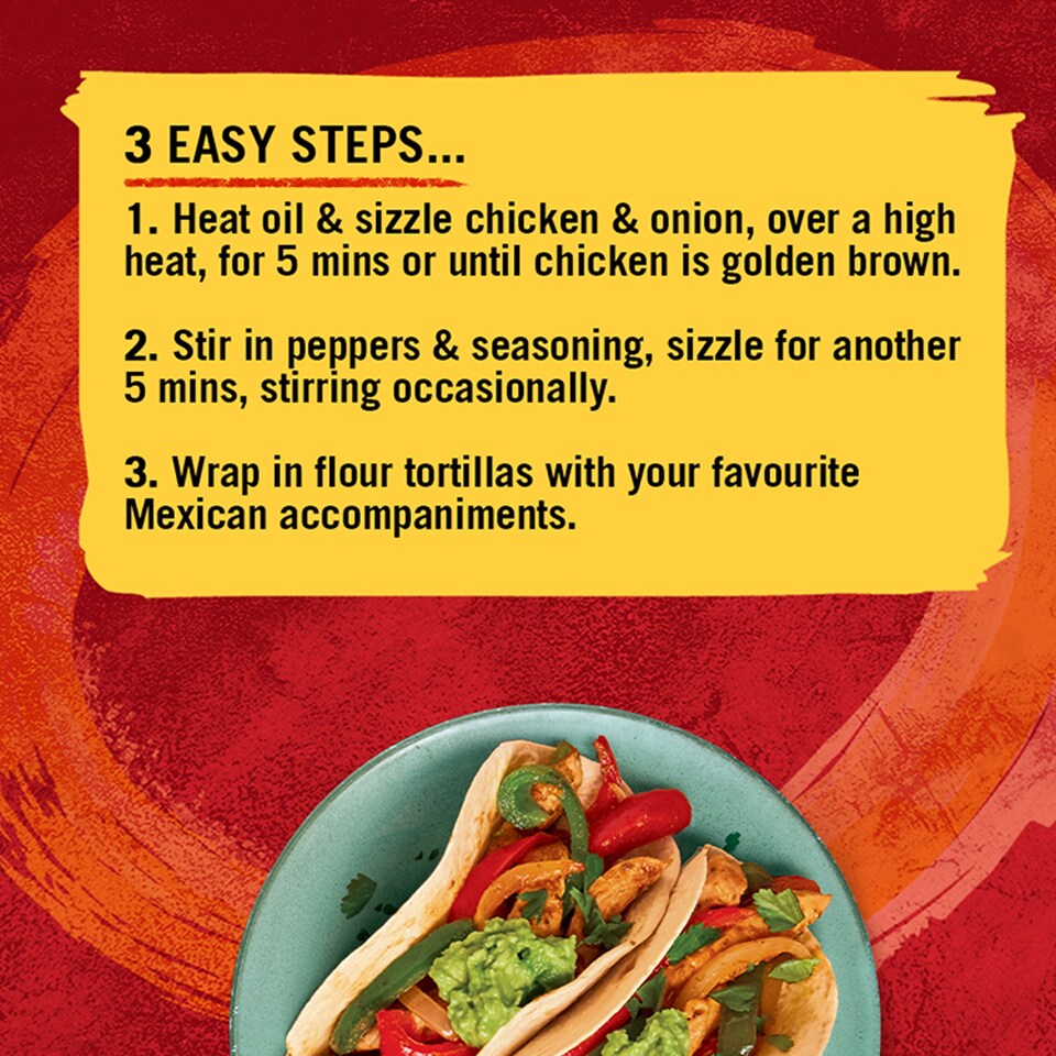 image 1 of Schwartz Authentic Chicken Fajitas 35G