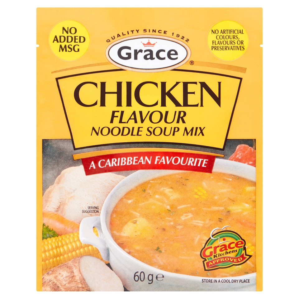 Grace Chicken Flavour Noodle Soup Mix 60G