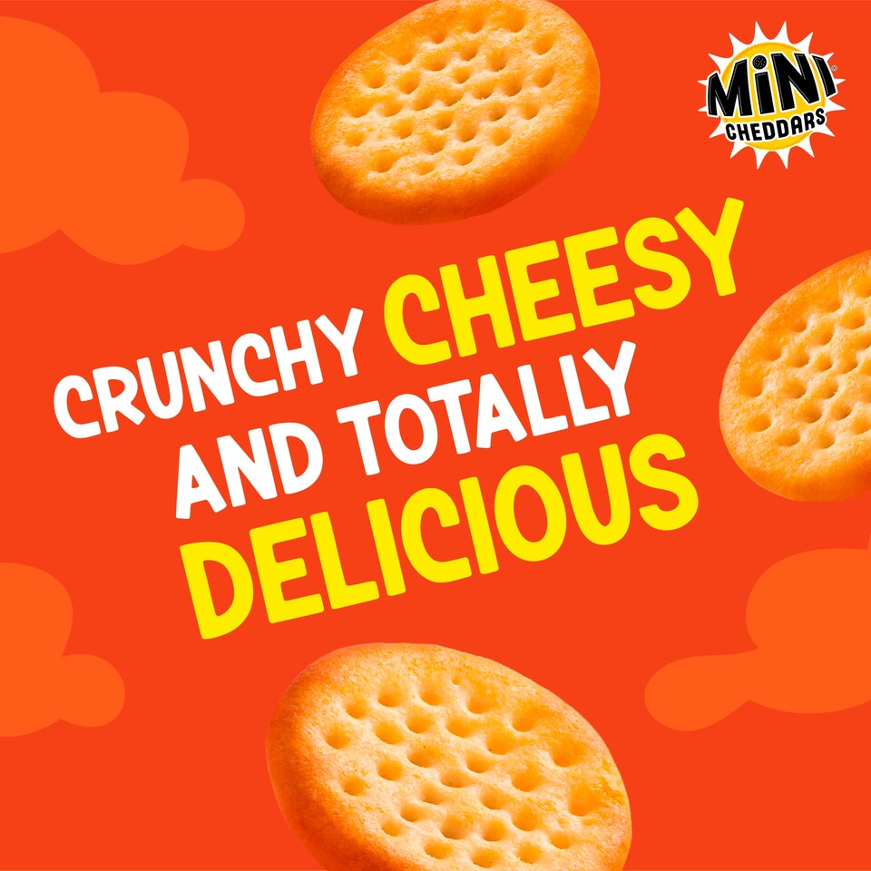 image 1 of Jacob's Mini Cheddars Multipack Snacks - Red Leicester 6x23g