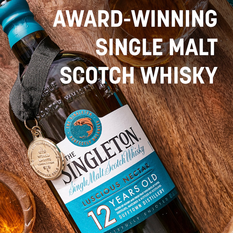 image 1 of Singleton of Dufftown 12 Year Whisky Bottle 40% Vol 70cl