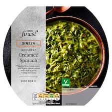 Tesco Finest Dine In Creamed Spinach 250g