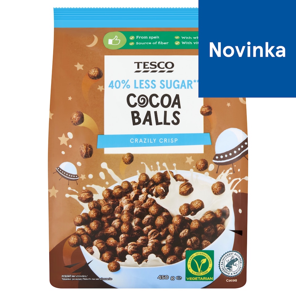 Tesco Cocoa Balls 450 g