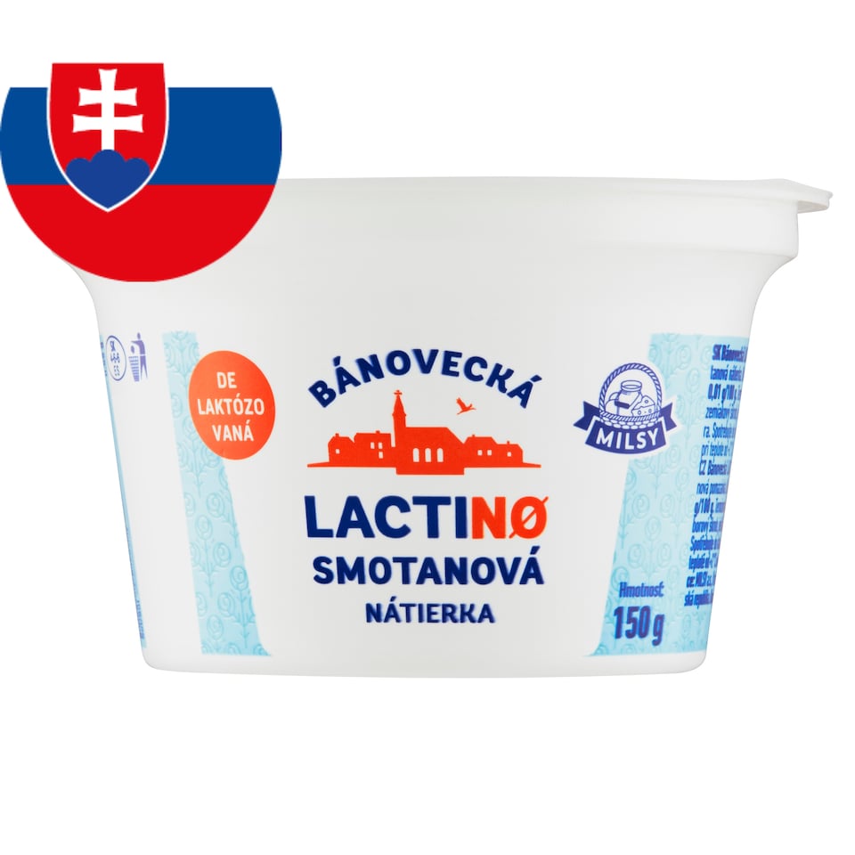 Milsy LactiNO Bánovecká Cream Spread 150 g