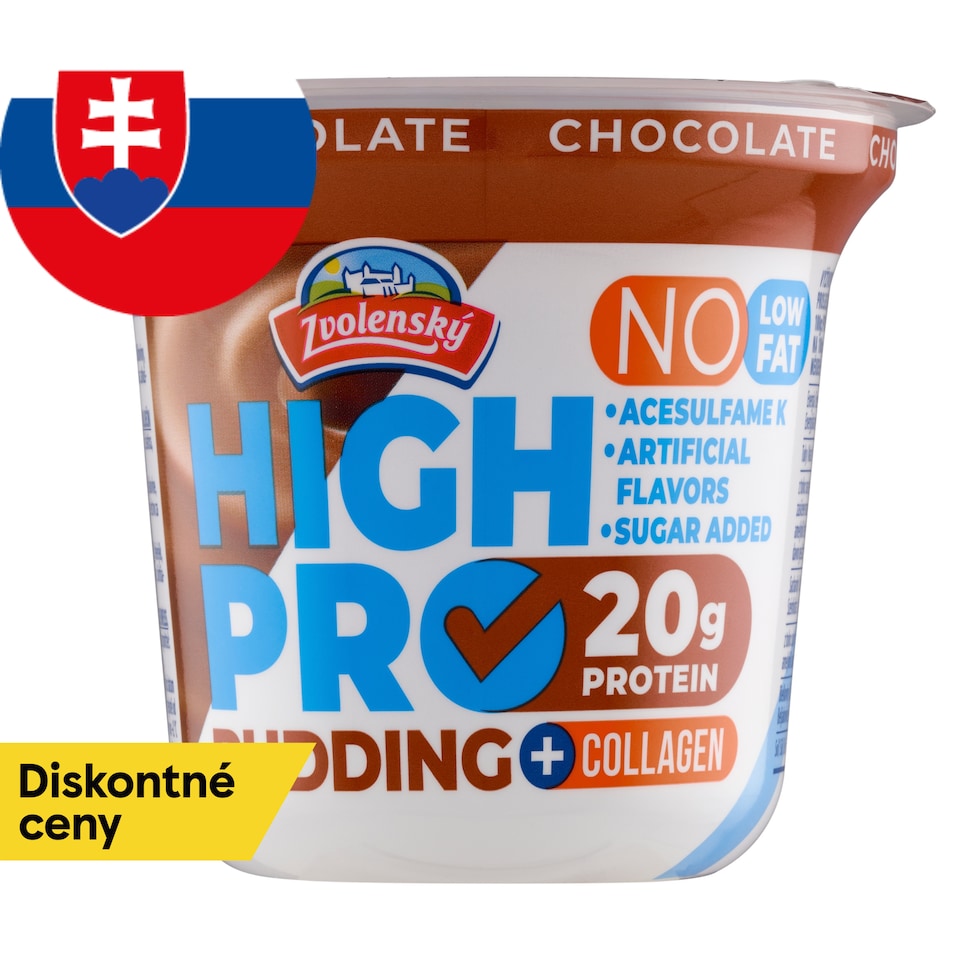 obrázok 1 z Zvolenský High Pro proteínový puding s čokoládovou príchuťou 200 g