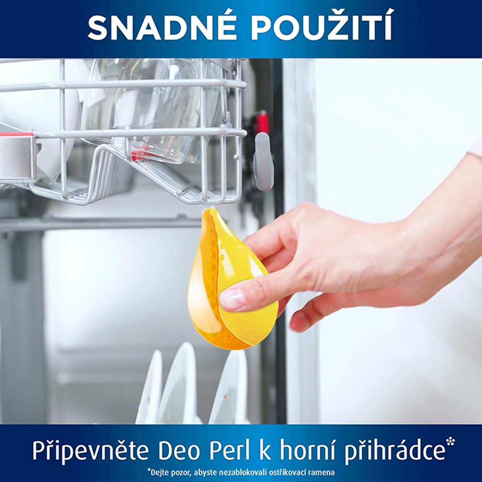 image 1 of SOMAT osvěžovač Deo Perls Lemon 60 mytí