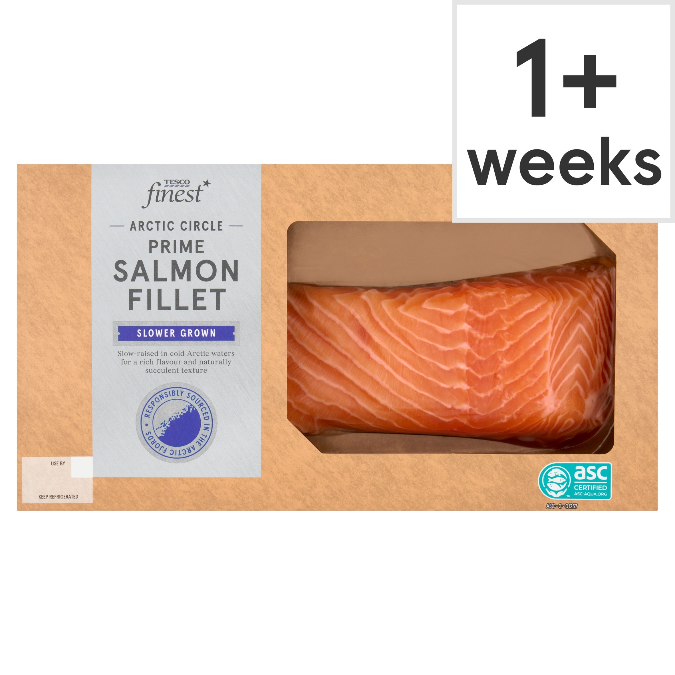 Tesco Finest Arctic Circle Prime Salmon Fillet 200g