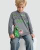 image 1 of Minecraft Creeper Explore Create Pure Cotton Top in Grey