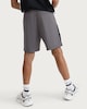image 3 of F&F Active Boys Mesh Panel Sports Shorts in Grey