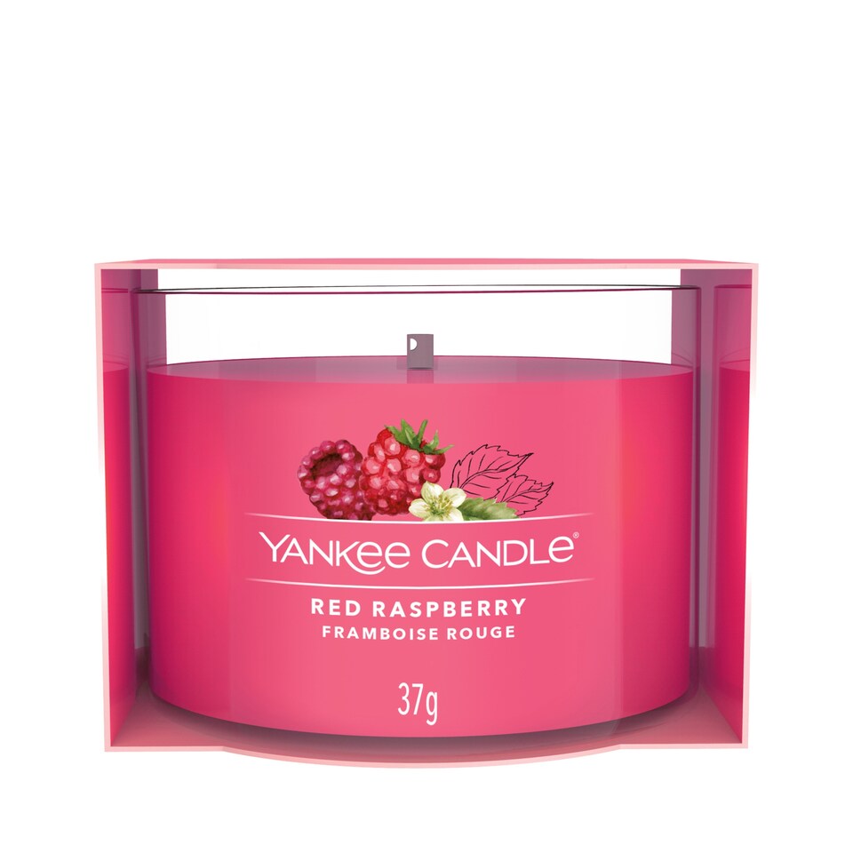 image 1 of Yankee Red Raspberry Filled Votive 37g
