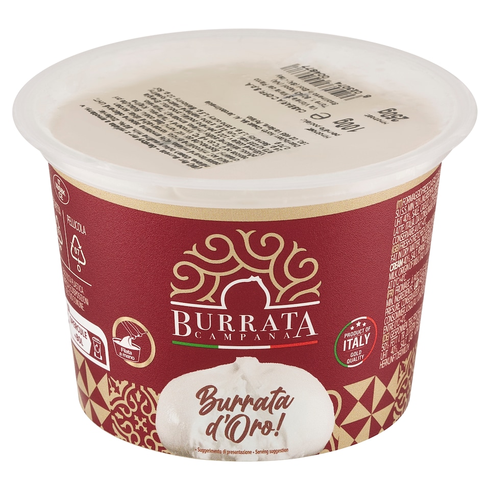 obrázok 1 z Burrata Campana Syr Burrata 100 g