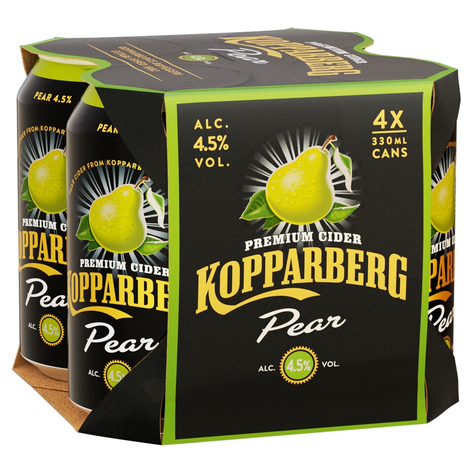 Kopparberg Pear 4 X 330Ml