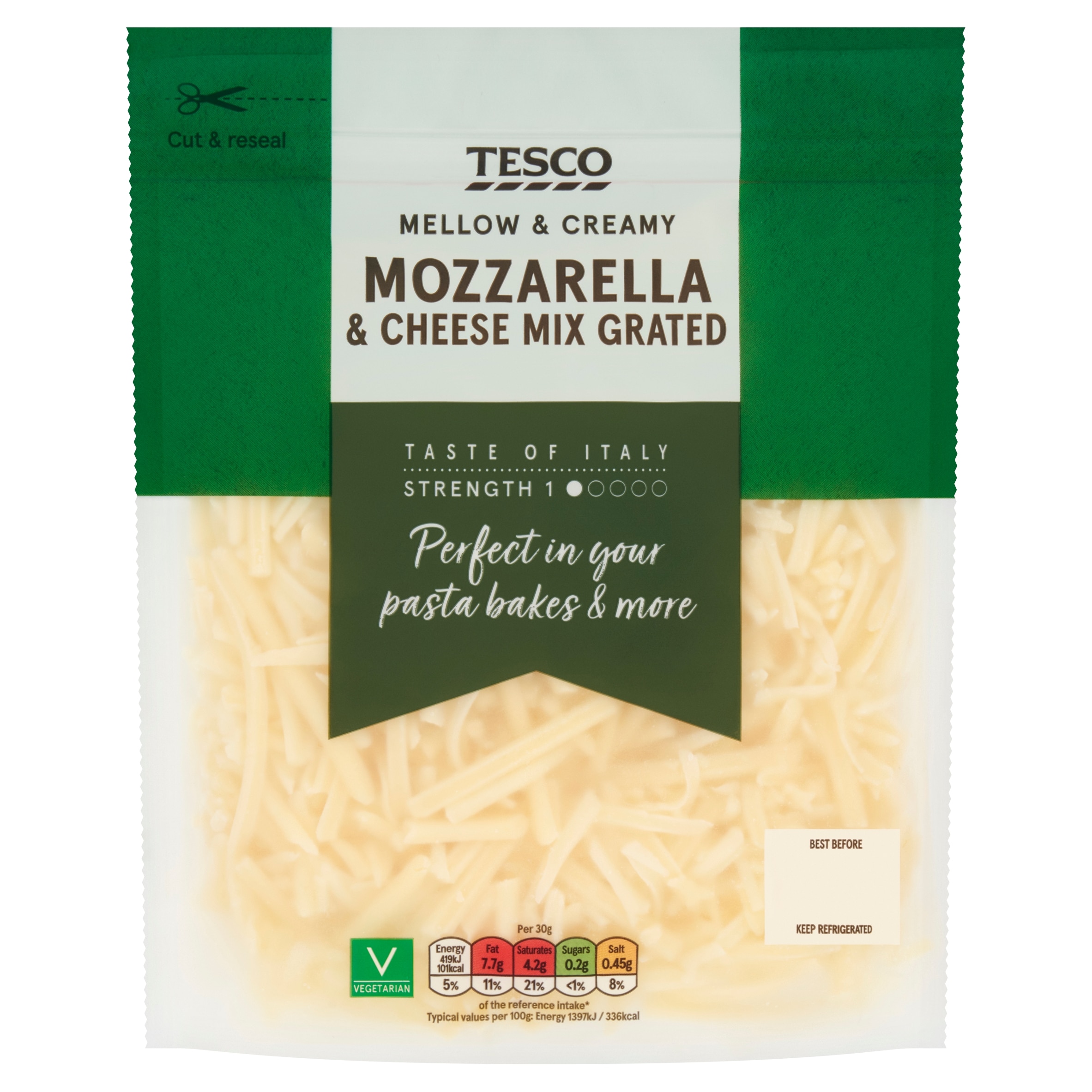 Tesco Mozzarella & Cheese Mix 250g