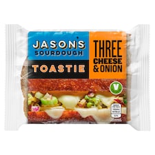 Jason's Sourdough Three Cheese & Onion Toastie