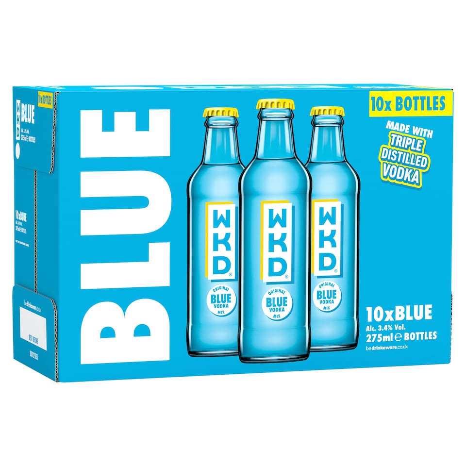 WKD Blue 3.4% 10x275ml