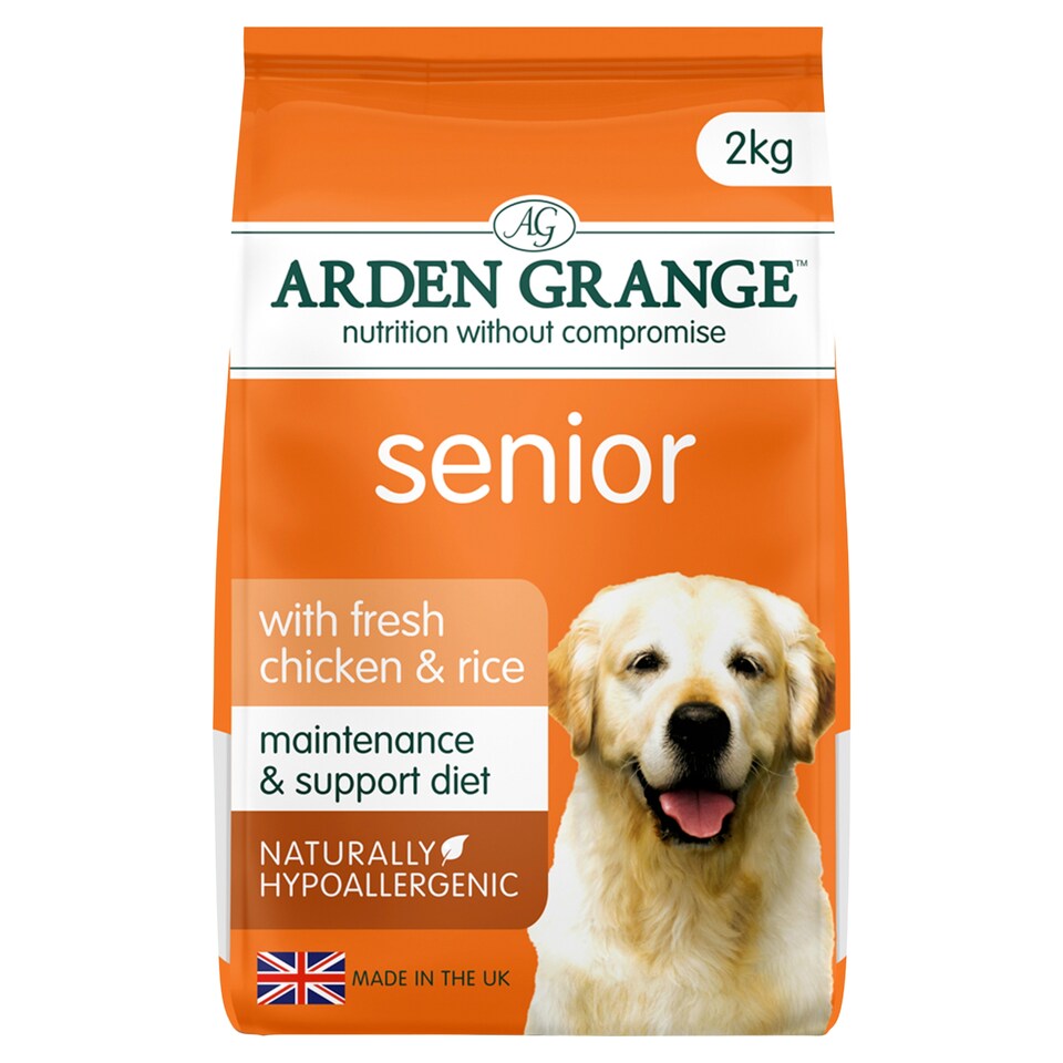 Arden Grange Senior Dog Food With Fresh Chicken and Rice 2kg