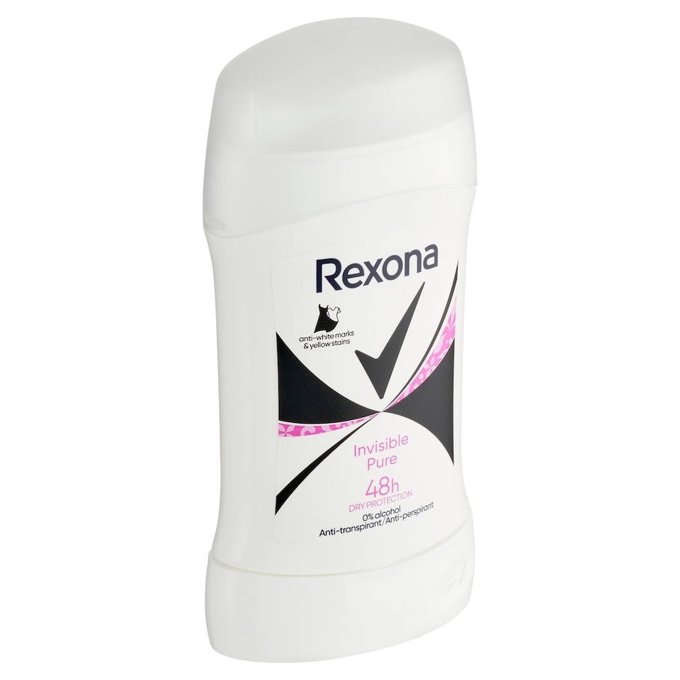Obrázek 1 pro produkt Rexona Invisible Pure tuhý antiperspirant 50ml