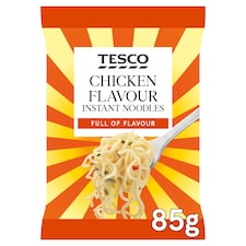 Tesco Chicken Flavour Instant Noodles 85G