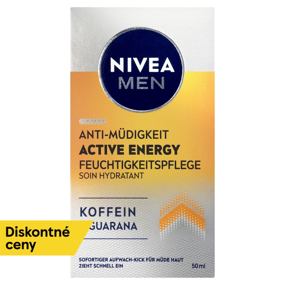 obrázok 1 z Nivea Men Active Energy Hydratačný pleťový krém 50 ml