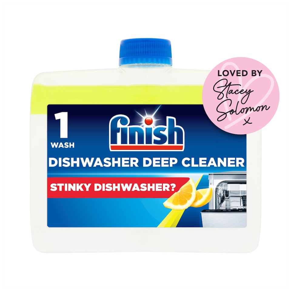 image 1 of Finish Lemon Dishwasher Cleaner 250ml