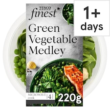 Tesco Finest Green Vegetable Medley 220G