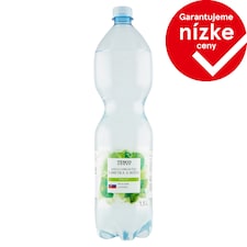 Tesco Nápoj s príchuťou limetka a mäta perlivý 1,5 l