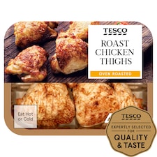 Tesco Ready To Eat Roast British Chicken Thighs 450G