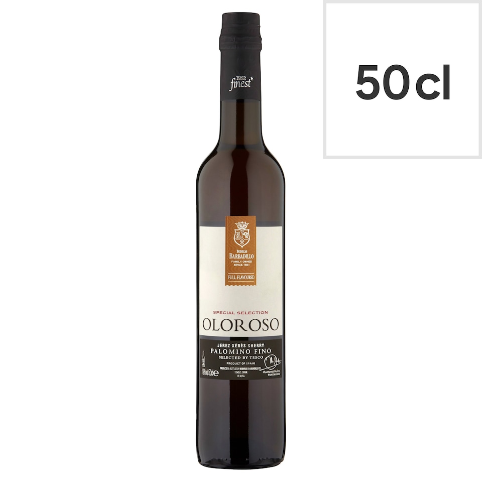Tesco Finest Oloroso Sherry 50Cl