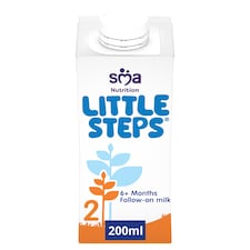 SMA Little Steps Follow On Baby Milk Liquid Ready to Feed 200ml