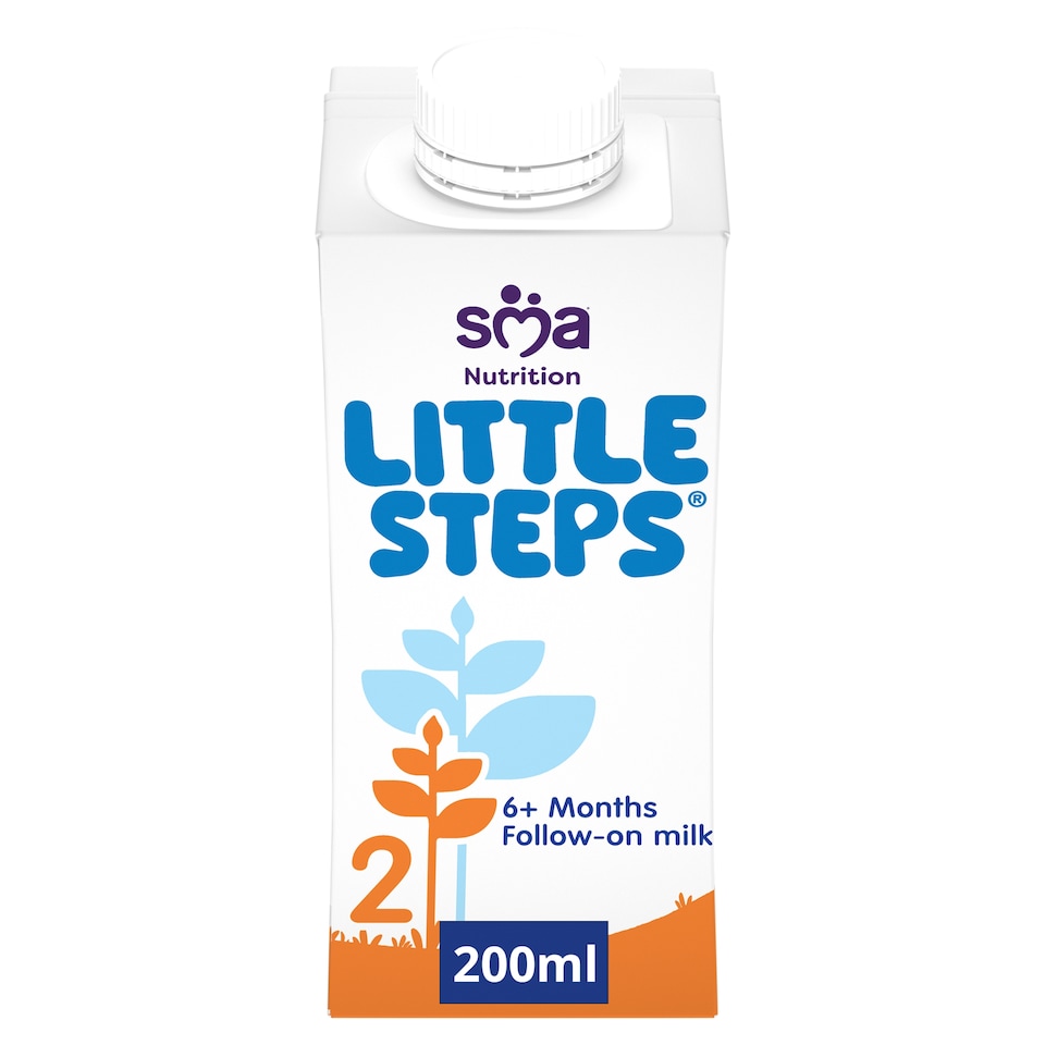 image 1 of SMA Little Steps Follow On Baby Milk Liquid Ready to Feed 200ml