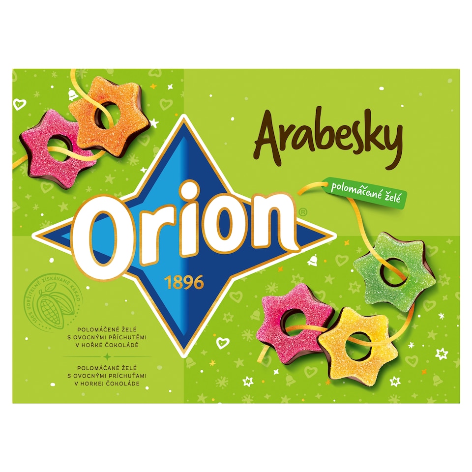 ORION Arabesky želé polomáčené 209g