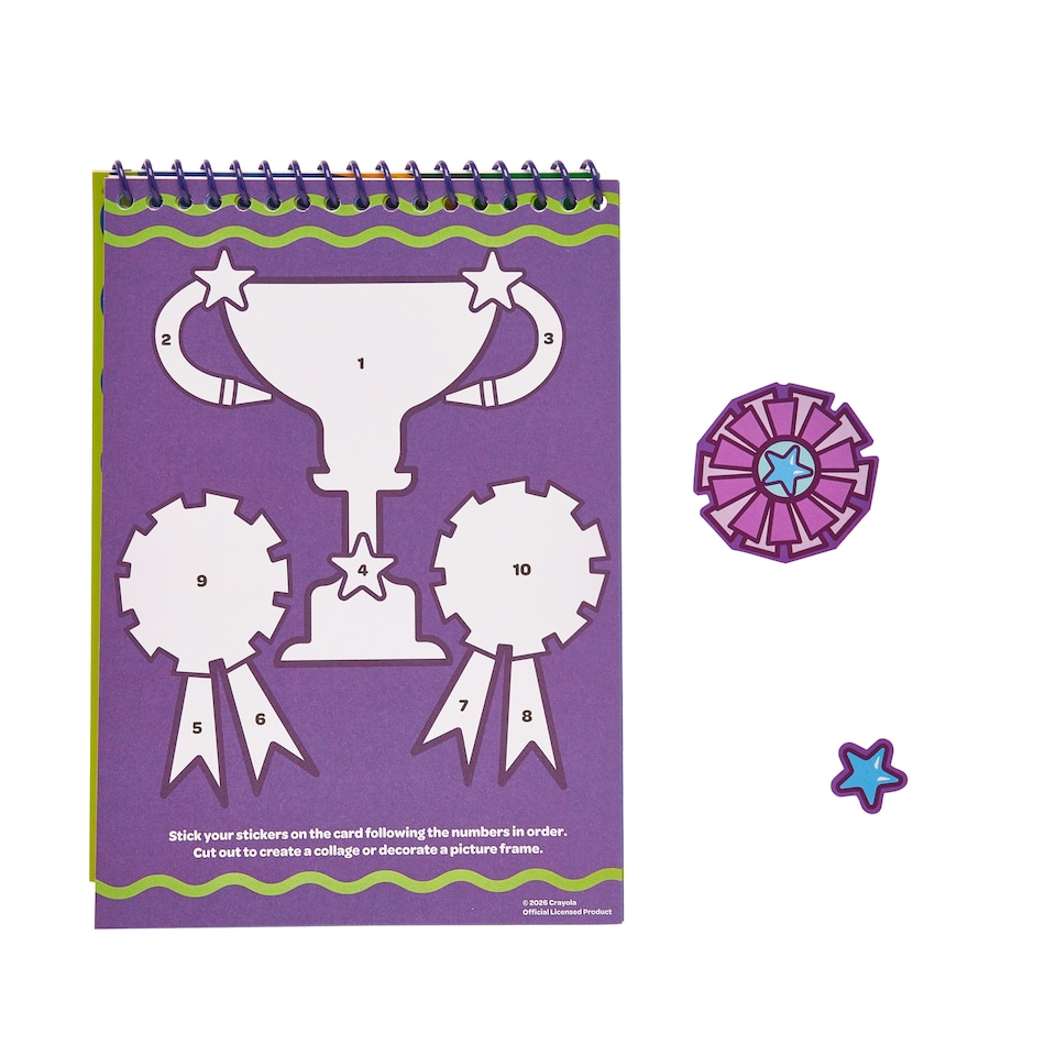 image 1 of Crayola Sticker Activity Pad