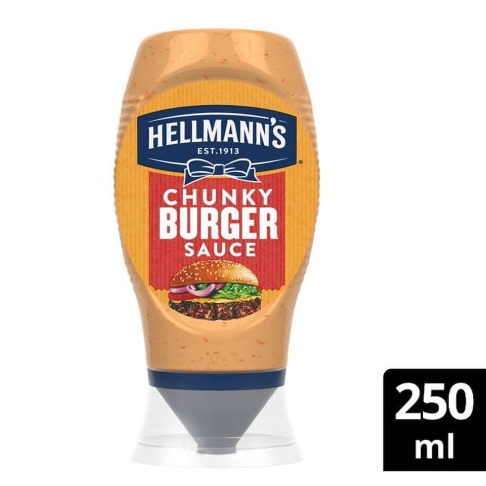 image 1 of Hellmann's Chunky Burger Sauce 250Ml