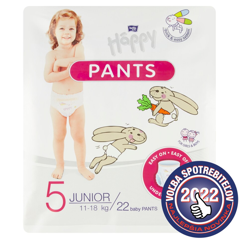 Bella Baby Happy Baby Pants 5 Junior 11-18 kg 22 pcs