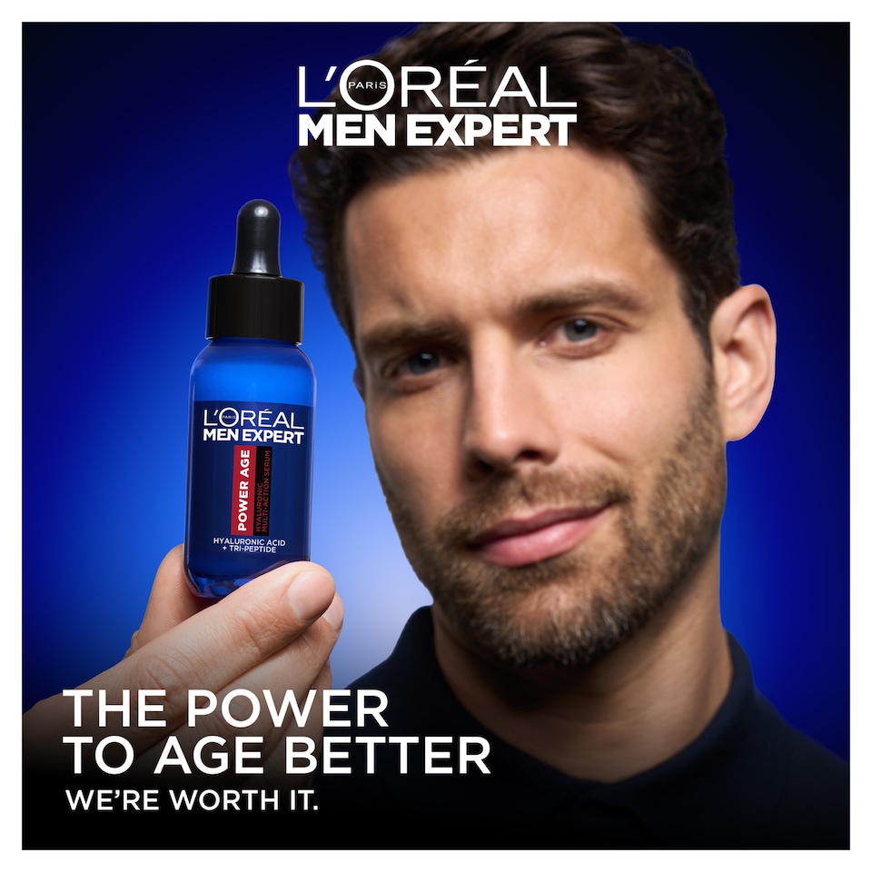 image 1 of L’Oreal Men Expert Hyaluronic Acid Serum 30Ml