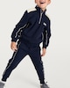 image 2 of F&F Boys 2-Piece Cotton Rich Half Zip Sweatshirt and Joggers Set in Navy