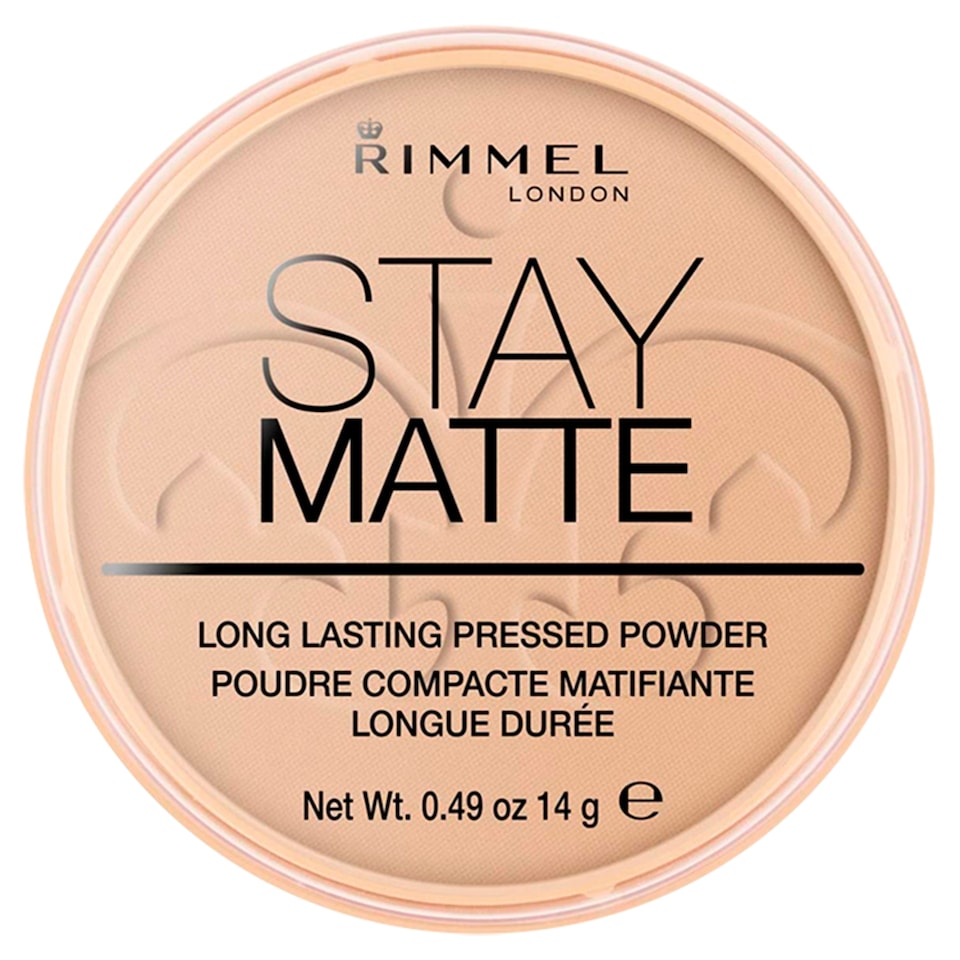 image 1 of Rimmel New Stay Matte Pressed Powder Sandstorm