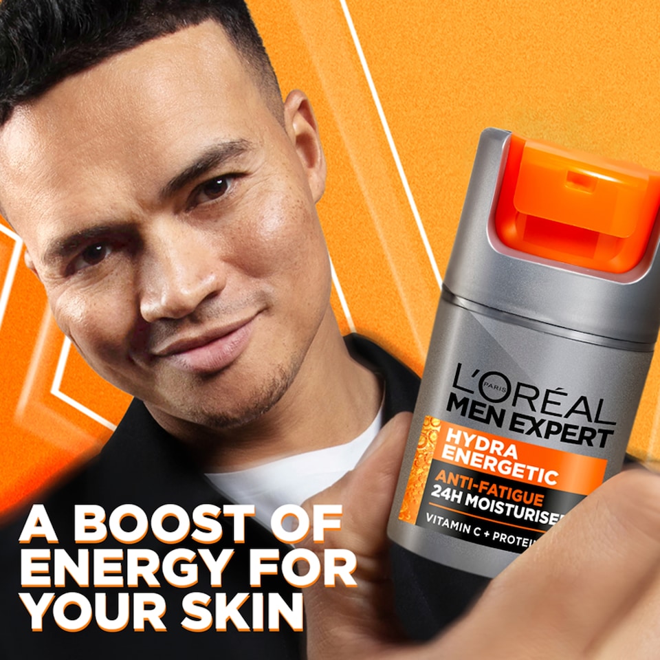 image 1 of L’Oreal Men Expert Hydra Energetic Anti Fatigue Moisturiser 50Ml