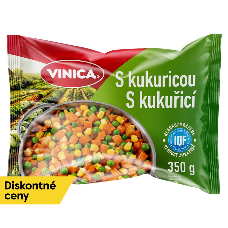 Vinica Deep-Frozen Mixture with Corn 350 g