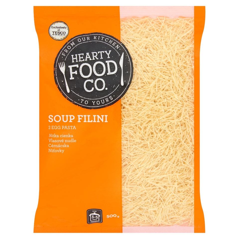 Hearty Food Co. Soup Filini 2 Egg Pasta 500 g