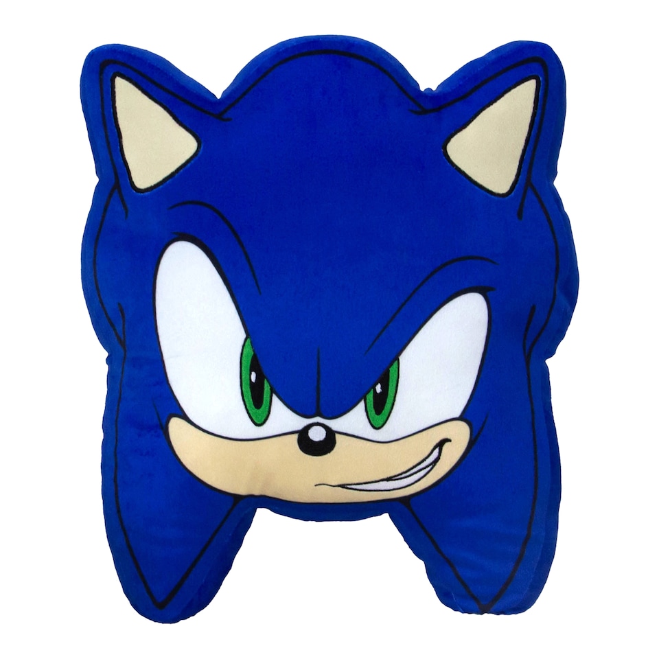 image 1 of SONIC SHAPED CUSHION