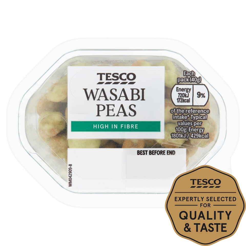 Tesco Wasabi Peas 40G