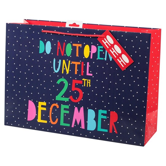 Tesco Not Until 25Th December Bag
