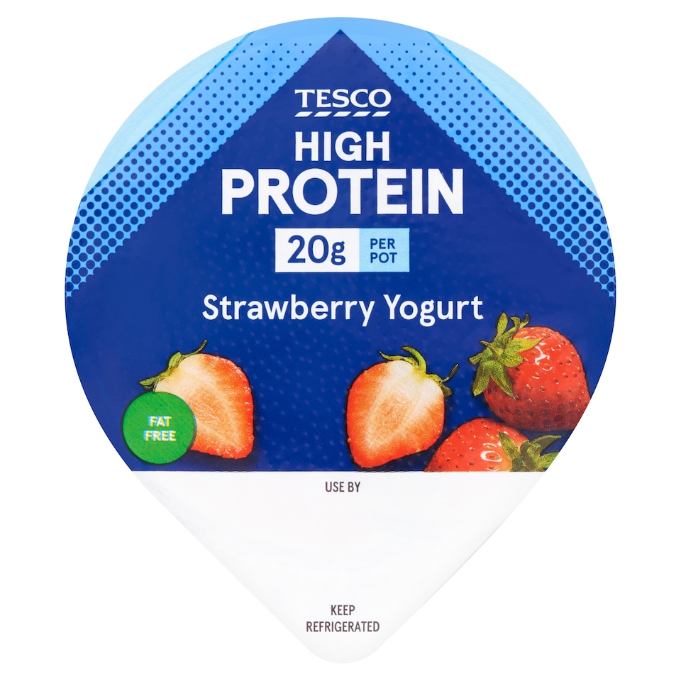 Tesco High Protein Strawberry Yogurt 209g