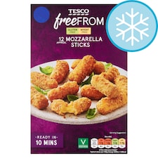 Tesco Free From 12 Mozzarella Sticks 180g