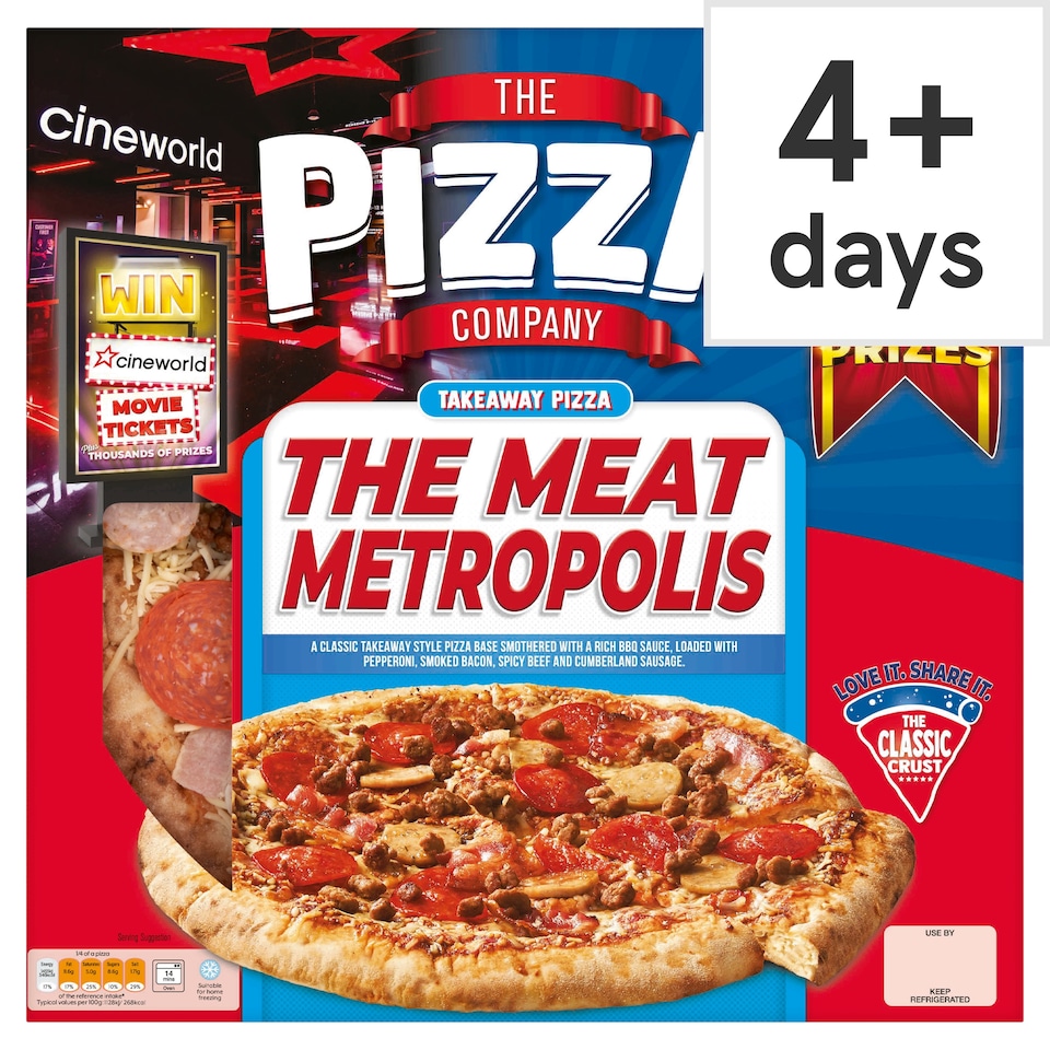 The Pizza Company The Meat Metropolis 497G