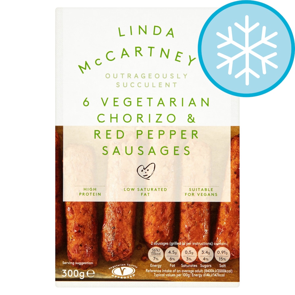 Linda Mccartney Chorizo Sausage 300G