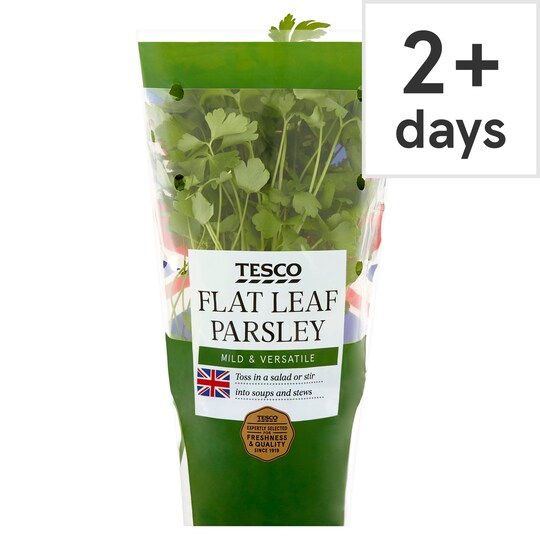 Tesco Medium Pot Flat Leaf Parsley Tesco Groceries